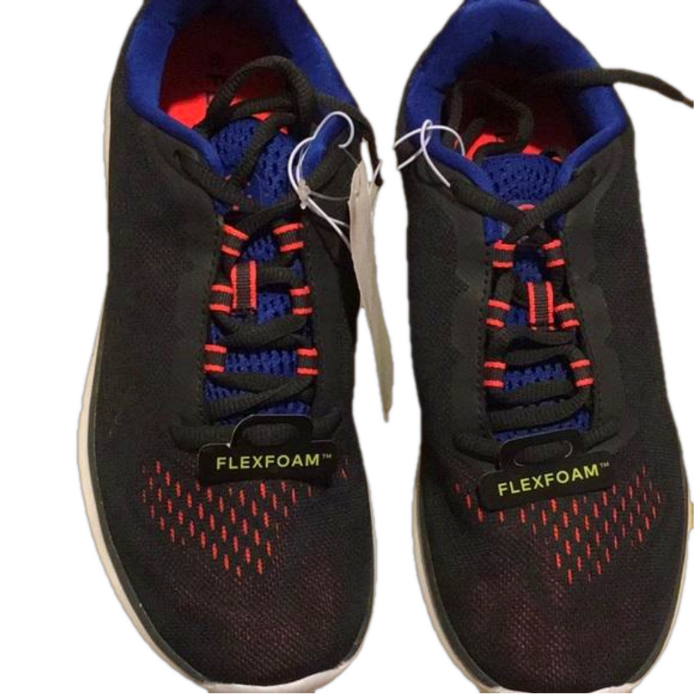 Champion Kids Black and Blue Sneakers